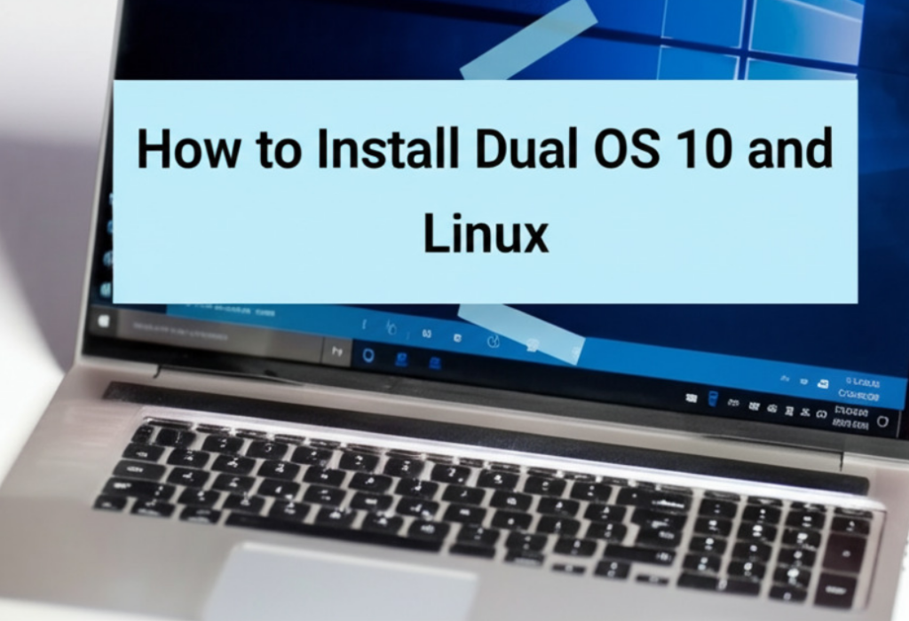 How to Install Dual OS Windows 10 and Linux?